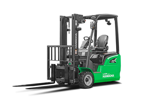 Chariot élévateur électrique Hangcha XC 3 roues Li-ion 3 200-4 000 lbs