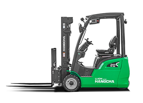 Chariot élévateur électrique Hangcha XC 3 roues Li-ion 3 200-4 000 lbs — vue alternative