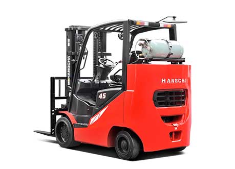 Chariot élévateur au propane Hangcha à pneus cushion 8 000-12 000 lbs — vue alternative