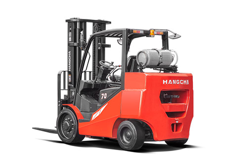 Chariot élévateur au propane Hangcha à pneus cushion 13 500-15 500 lbs — vue alternative