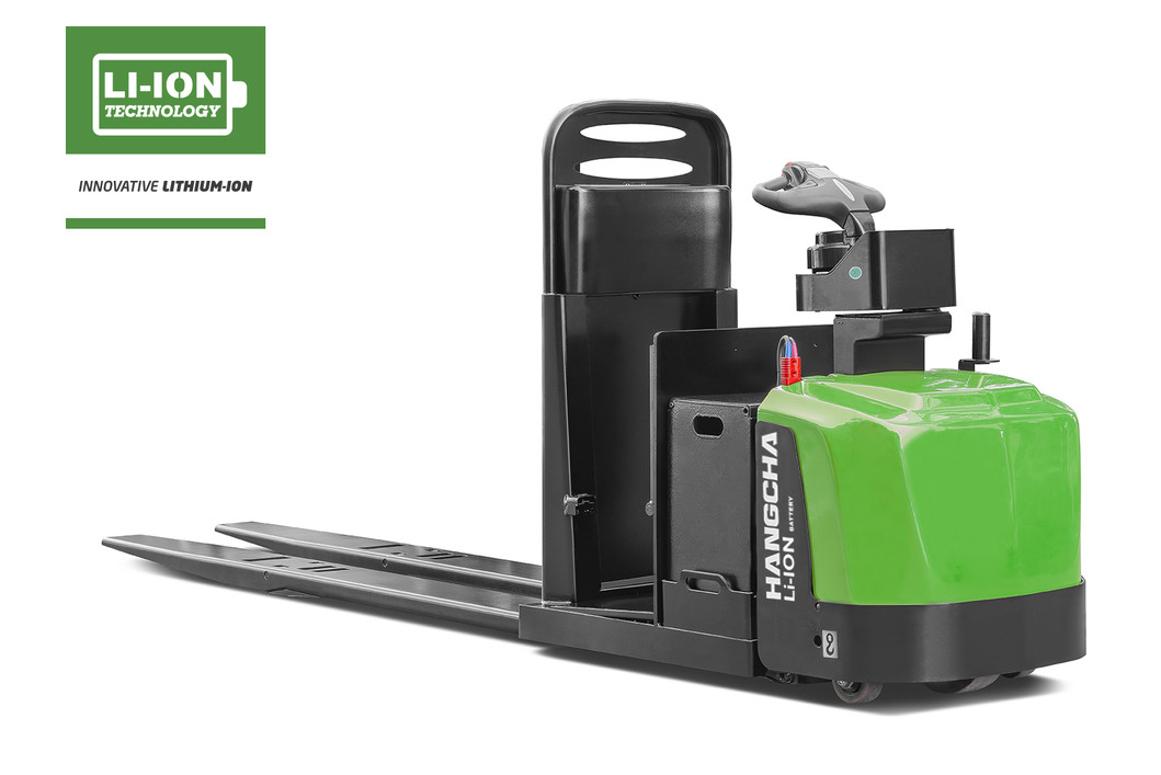 Transpalette électrique Hangcha à conducteur porté (commande centrale) 6 000-8 000 lbs