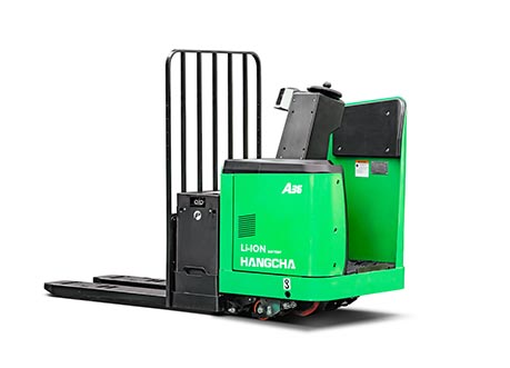 Transpalette électrique Hangcha à conducteur porté (commande latérale) 6 000-8 000 lbs — vue alternative