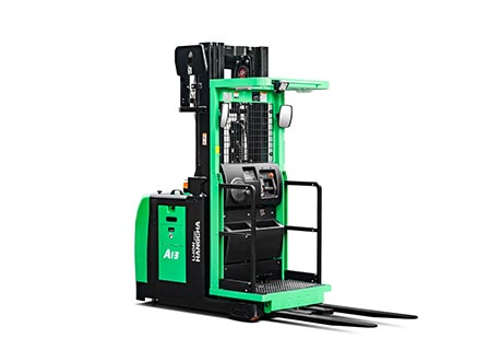 Préparateur de commandes Hangcha allée étroite châssis compact 3 000 lbs — vue alternative