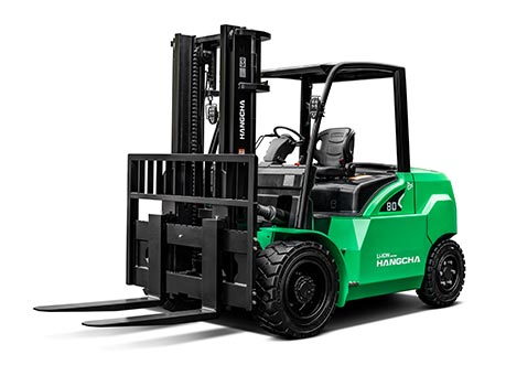 Chariot élévateur électrique Hangcha XC Li-ion à pneus pneumatiques 12 000-22 000 lbs