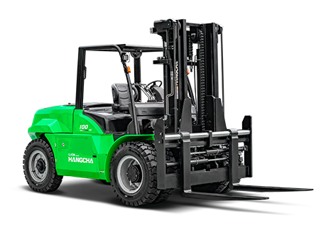 Chariot élévateur électrique Hangcha XE Li-ion à pneus 12 000-22 000 lbs — vue alternative