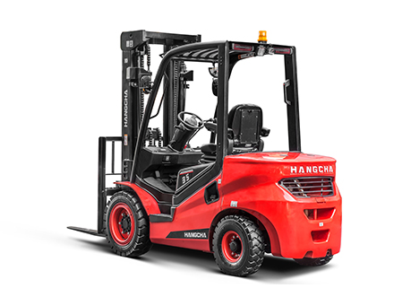 Chariot élévateur thermique Hangcha XF2 à pneus pneumatiques 3 000-7 000 lbs — vue alternative