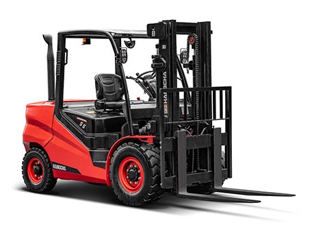 Chariot élévateur thermique Hangcha XF2 à pneus pneumatiques 8 000-10 999 lbs — vue alternative